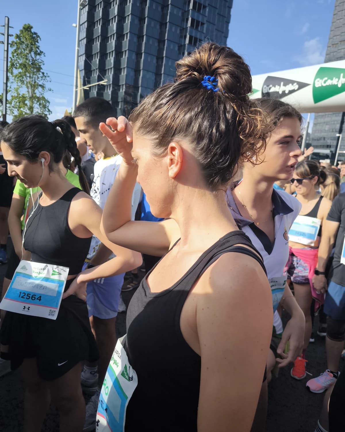 Participants réunis pour un défi sportif à Barcelone