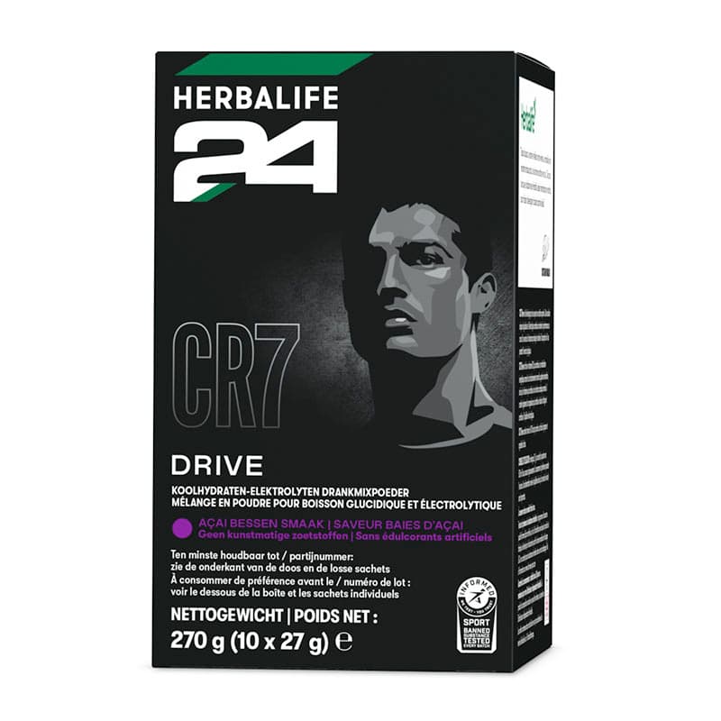 Herbalife24 - CR7 Drive sachets Baies d'açai 10 sachets de 27 g