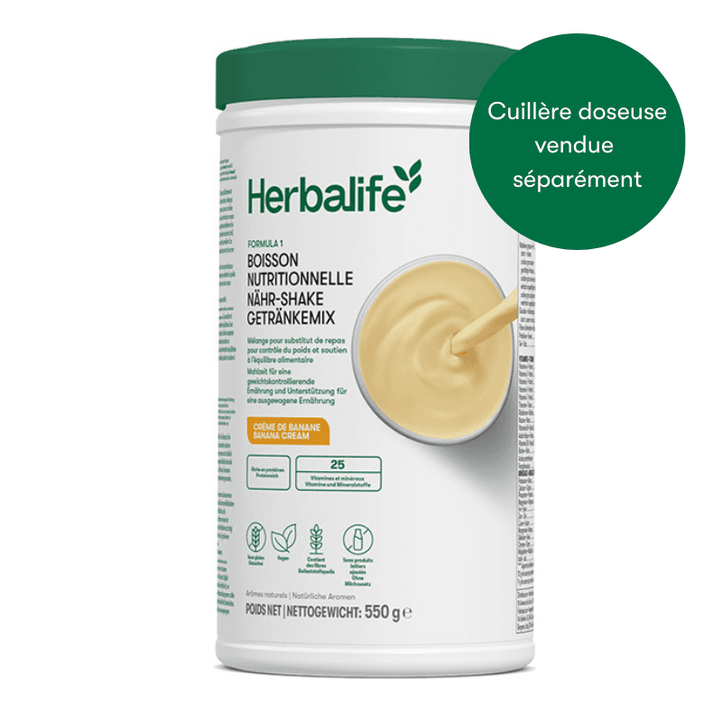 Formula 1 Nouvelle génération - Boisson Nutritionnelle Crème de banane 550 g