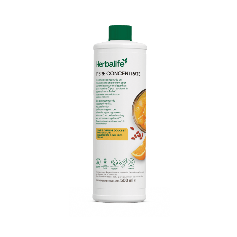 Fibre Concentrate saveur orange douce et baies de goji 500 ml