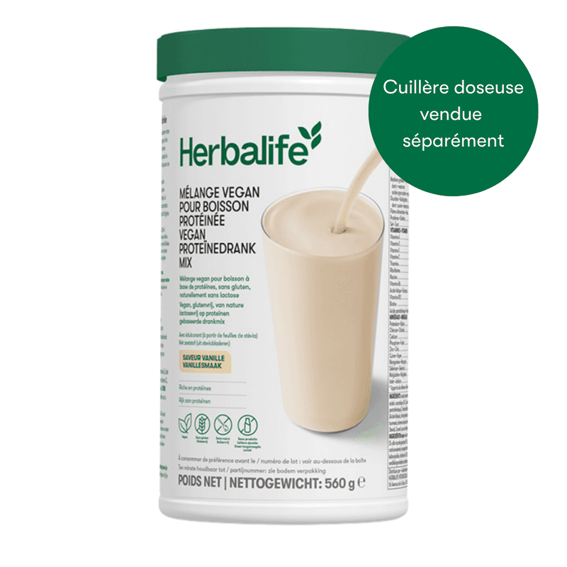 Mélange Vegan pour Boisson Protéinée Vanille 560 g