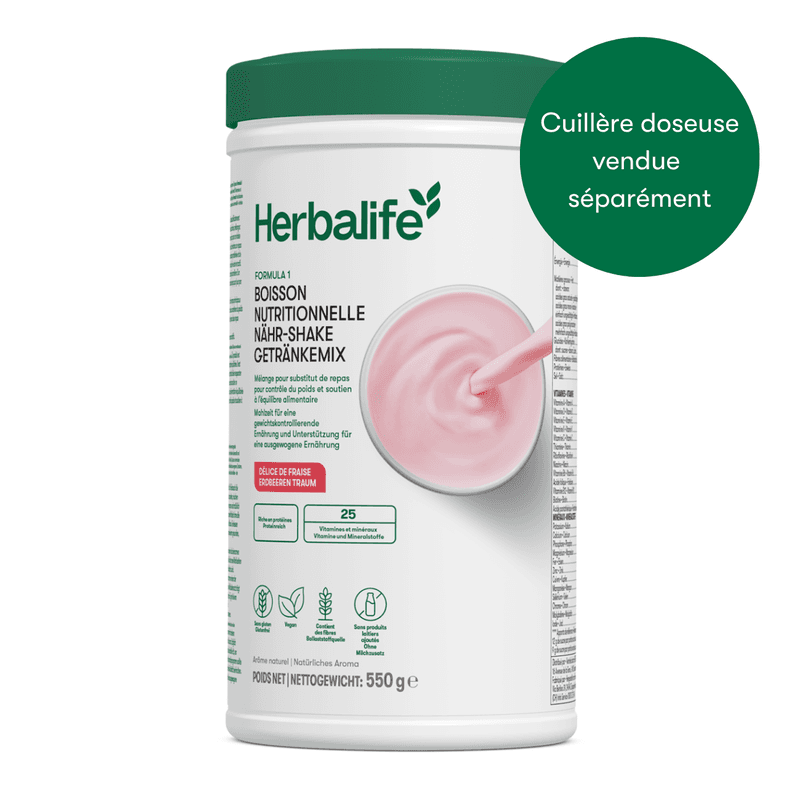 Formula 1 Nouvelle génération - Boisson Nutritionnelle Délice de fraise 550 g