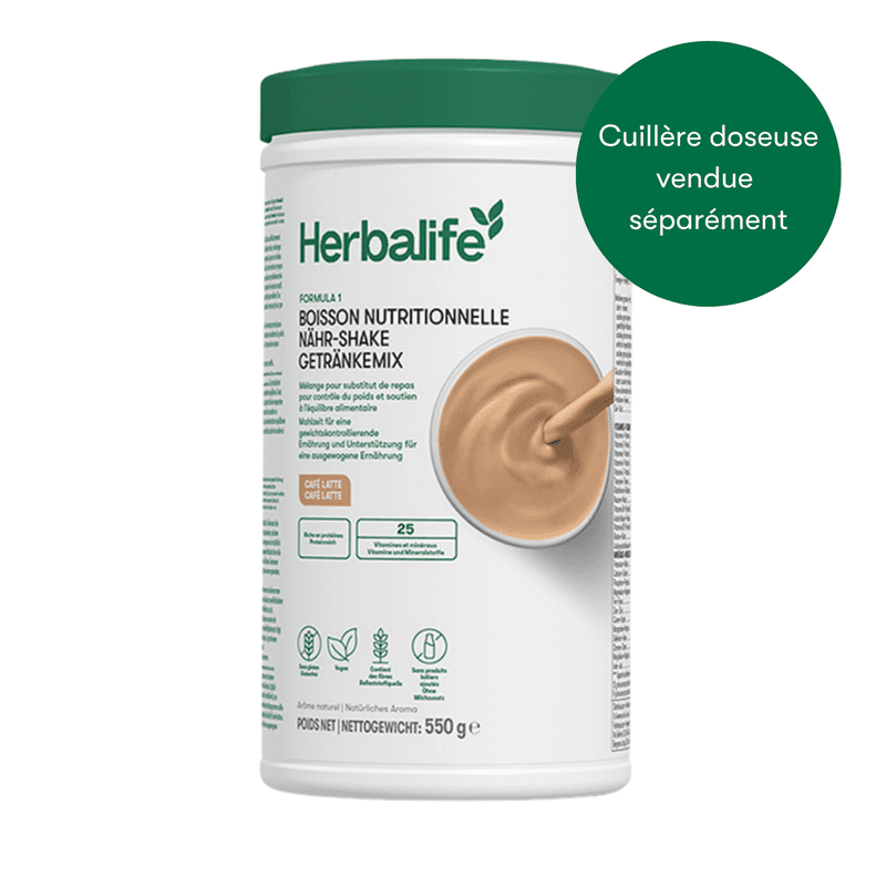 Formula 1 Nouvelle génération - Boisson Nutritionnelle Café Latte 550 g