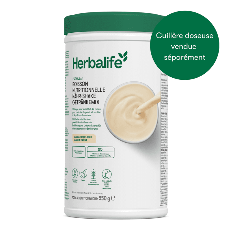 Formula 1 Nouvelle génération - Boisson Nutritionnelle Vanille Onctueuse 550 g