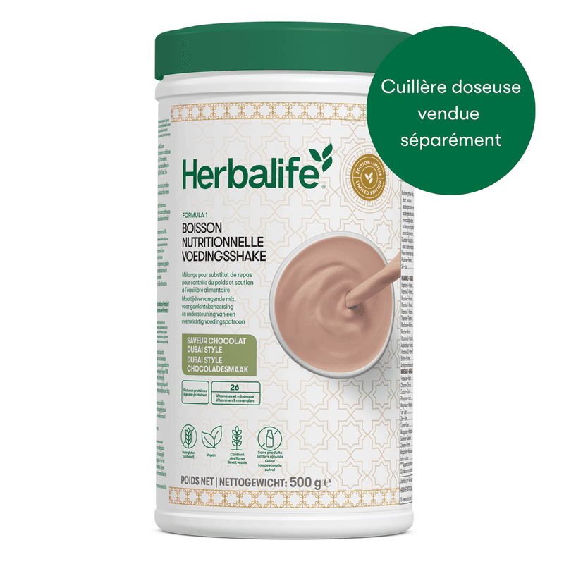 Édition limitée Formula 1 Boisson nutritionnelle Saveur chocolat dubai style 500 g
